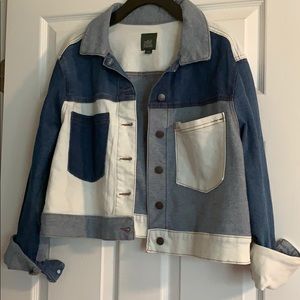 Color Block Denim Jean Jacket *NEW*